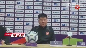 李金羽：感谢兰州球迷营造热烈范围，我们把这场当成很好的对抗赛