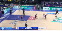 神来之笔！杰曼弧顶持球单打 后撤步加长三分压哨命中