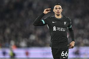 利物浦官方：阿诺德被评为1-0莱斯特城全场最佳，本赛季首次当选