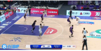 手感火热！陈盈骏持球对抗防守 高难度后仰跳投压哨命中