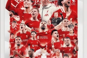 蒂亚戈祝贺利物浦夺冠：祝贺小伙子们！YNWA