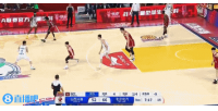 超稳火力点！陈盈骏连续中投命中 率队牢牢占据场上主动