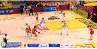 这么准的嘛！内森-奈特连续在外线飙中三分 助广厦扩大领先！