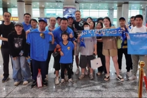 希望再见不会太遥远！科特尼克6月24日乘飞机离开大连